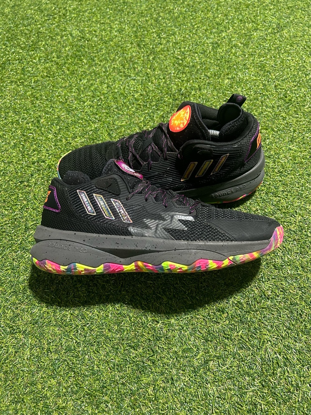 Men’s Adidas Dame Basketball Emoji Sneakers